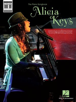 cover image of Alicia Keys--Note-for-Note Keyboard Transcriptions (Songbook)